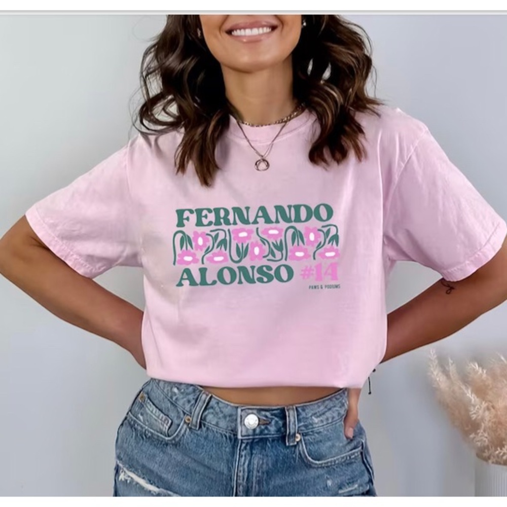 Fernando Alonso shirt 2XL  100% cotton comfort Color